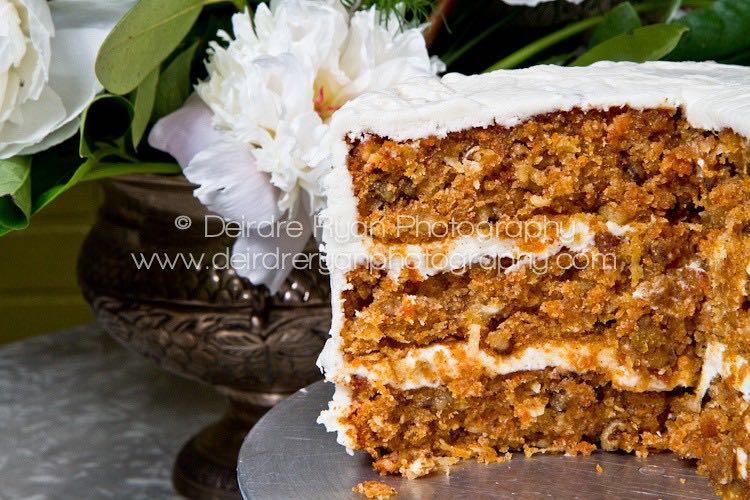 Carrot Cake created by Under The Moon Cafe in Bordentown, NJ Photographed by Deirdre Ryan Photography