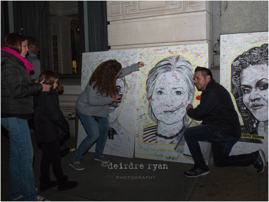 Eve of Election 2016,Hilary Clinton,Independence Hall,November,Olympus OM-D E-M5II,PA,Philadelphia,Photo By Deirdre Ryan Photography www.deirdreryanphotography.com,President Barack Obama,family,friends,street photography,