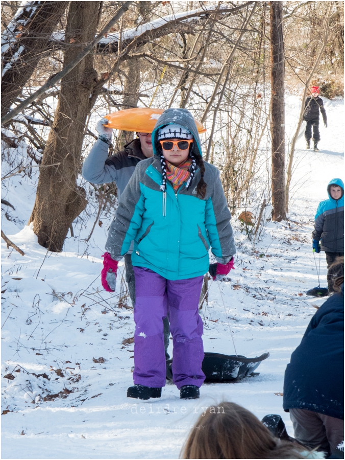 14-150mm f4.0-5.6 Zuiko lens,15 degrees and breezy,Bordentown,Federal St.,January 2017,Lime Kiln Alley Hill,NJ,Olympus OM-D E-M5II,Photo By Deirdre Ryan Photography www.deirdreryanphotography.com,friends and neighbors,sledding Sunday,sunny,