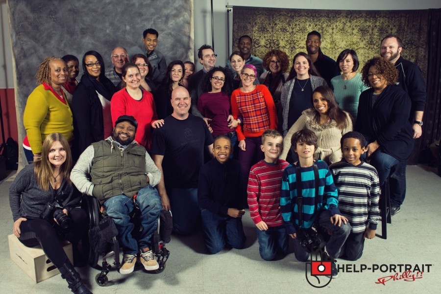 Help Portrait Group Photo by Kevin High Photography
