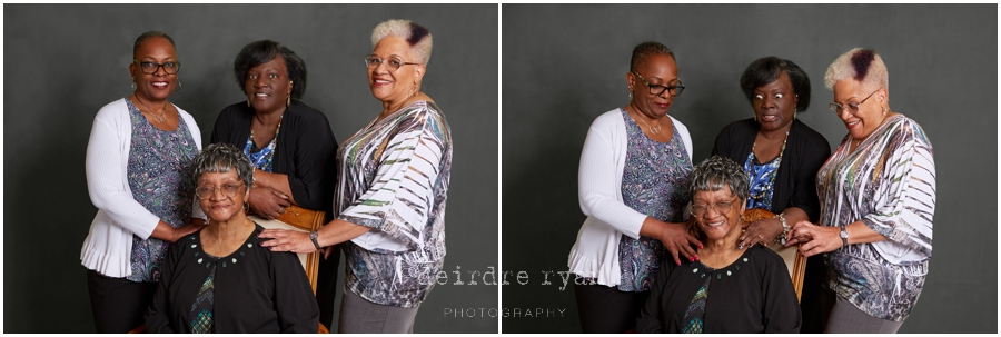 family,great-grandmother,grandmother,mothers,sisters,brothers,cousins,siblings,multigeneration,fun family, laughing,loving,Photo by Deirdre Ryan Photography, family portrait session, multigeneration family portrait session, www.deirdreryanphotography.com,portrait photographer,portrait photography,Mount Holly,New Jersey